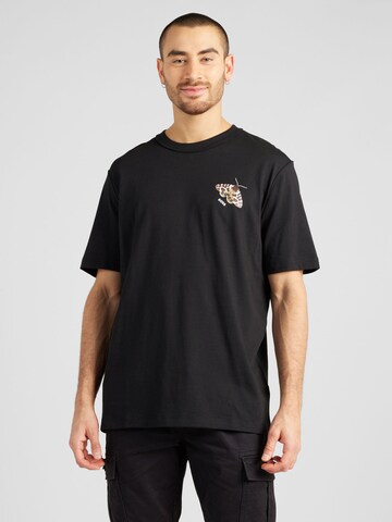 BOSS T-Shirt in Schwarz: Vorderseite