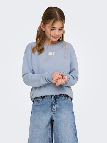 ONLY Sweatshirt 'Philea' in Blue: front