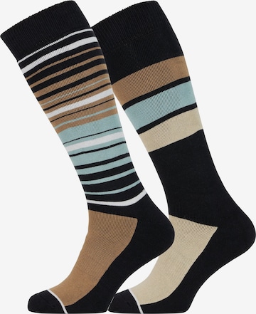 PROTEST Sportsocken 'PRTSVALIS' in Schwarz: Vorderseite