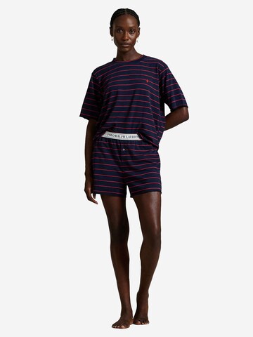 Polo Ralph Lauren Pyjama 'Club Terry' in Blauw