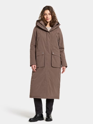 Manteau d’hiver 'MELODY' Didriksons en marron