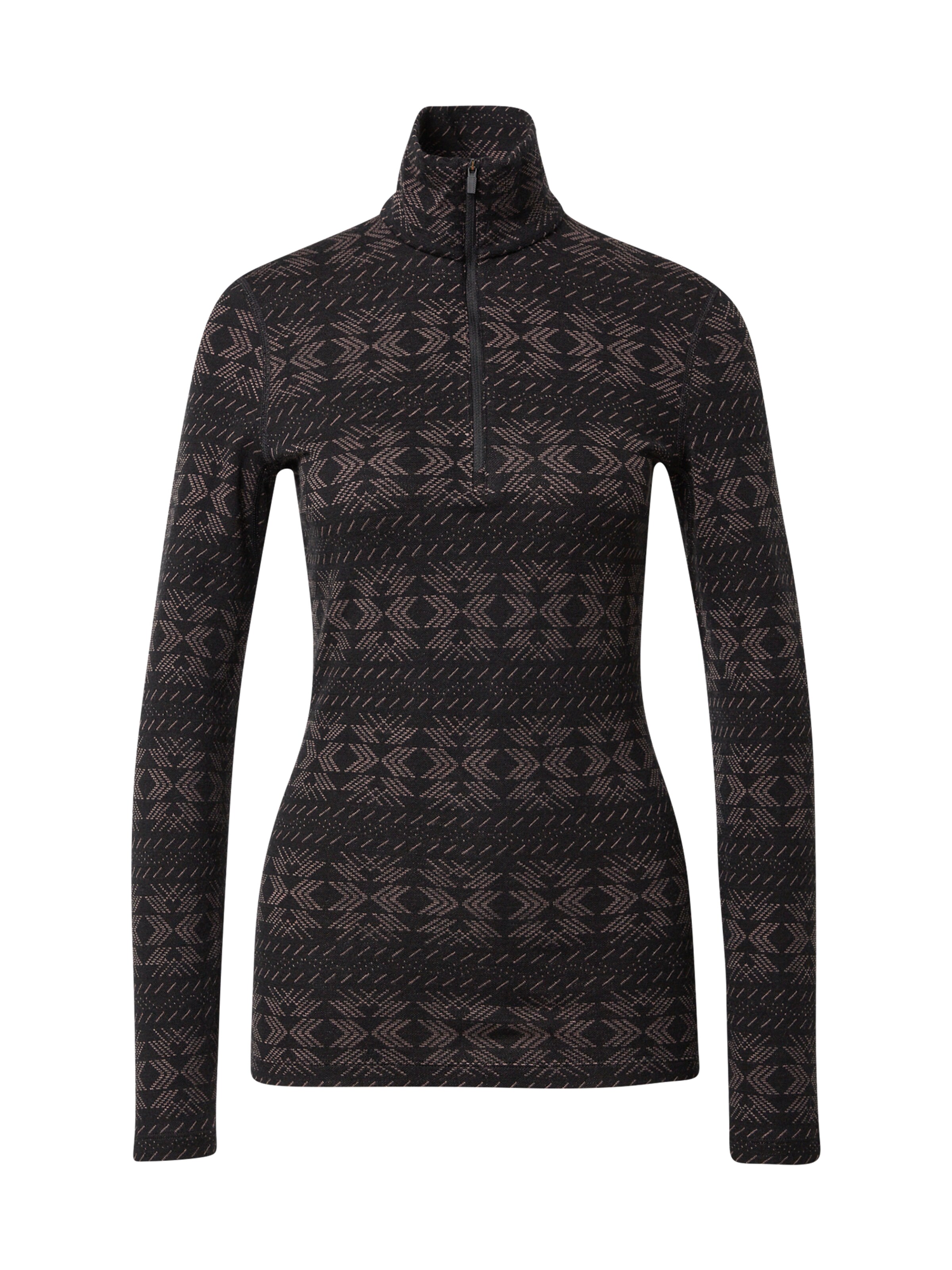 Frauen Sportarten ICEBREAKER Sportshirt 'Crystalline' in Schwarz - HZ24046 Frauen Sportarten ICEBREAKER Sportshirt 'Crystalline' in Schwarz - HZ24046