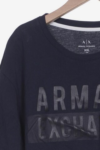 ARMANI EXCHANGE T-Shirt XXL in Blau
