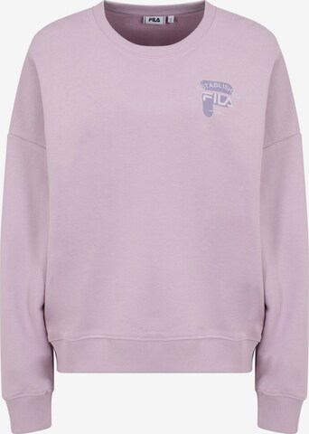 FILA Sports sweatshirt 'BANN' in Purple: front