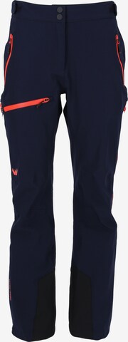 Whistler Regular Outdoorbroek 'Lomvie' in Blauw: voorkant