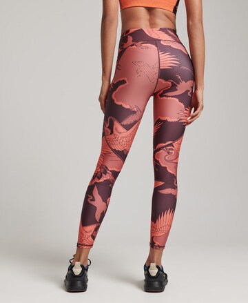oranžinė Superdry Siauras Sportinės kelnės