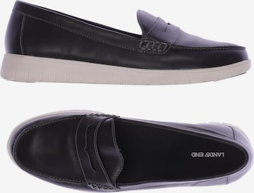 Lands‘ End Flats & Loafers in 41 in Black: front