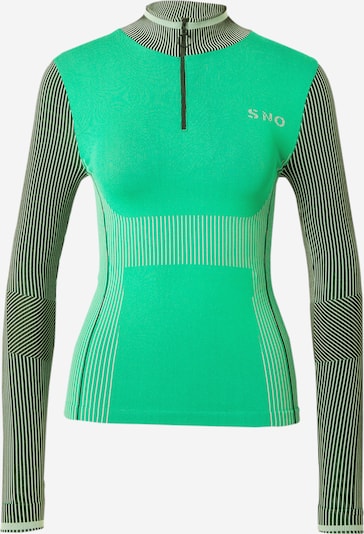 TOPSHOP Base Layer en vert / sapin / blanc, Vue avec produit