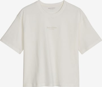 T-shirt ' Mix N Match ' Marc O'Polo en blanc : devant