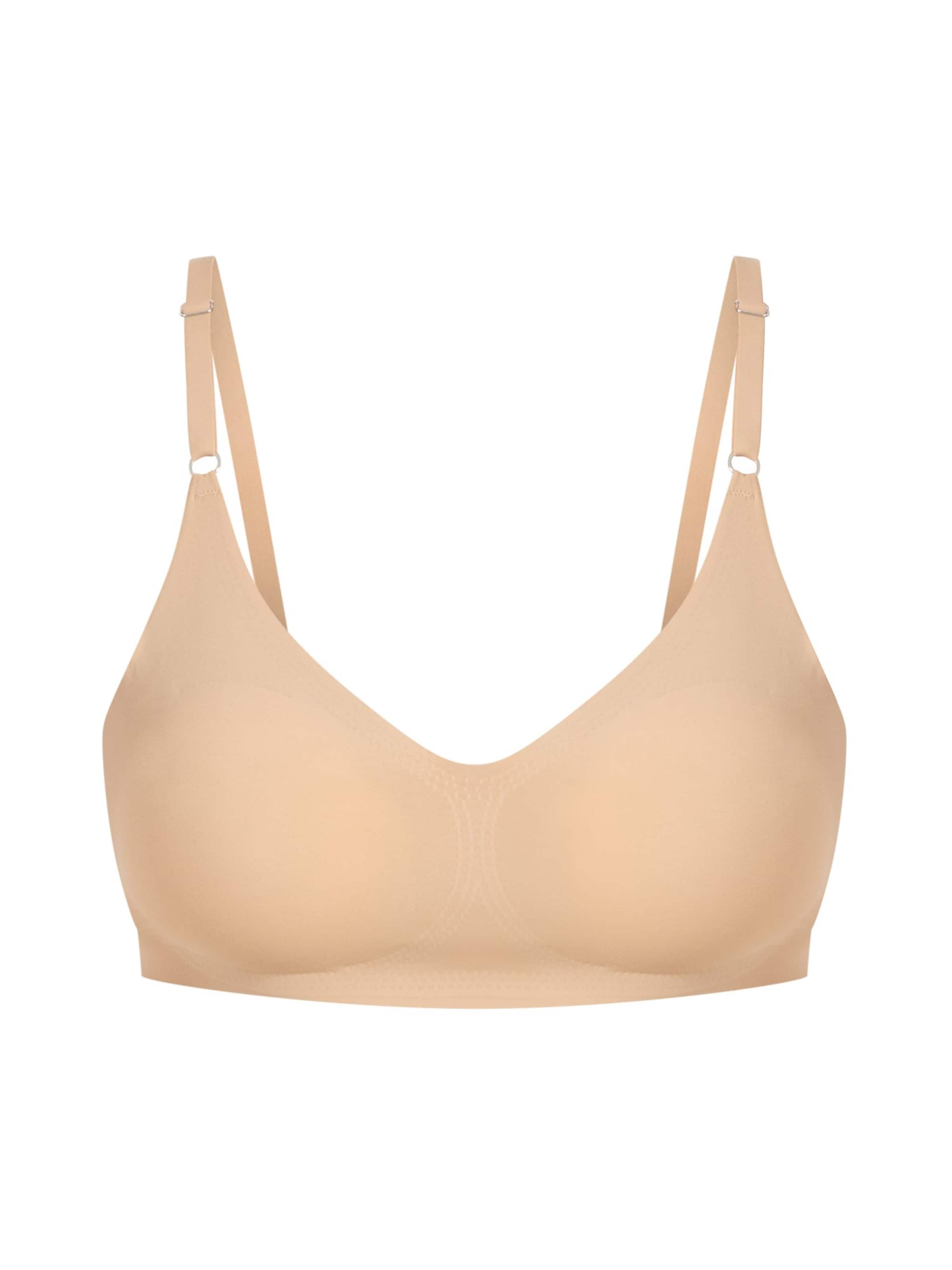 Smilodox Bralette Mit Cups Nysa Seamless in nude, Produktansicht