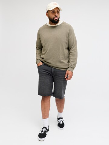 Jack & Jones Plus Regular Hose in Schwarz