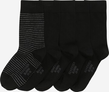 SCHIESSER Socken in Schwarz