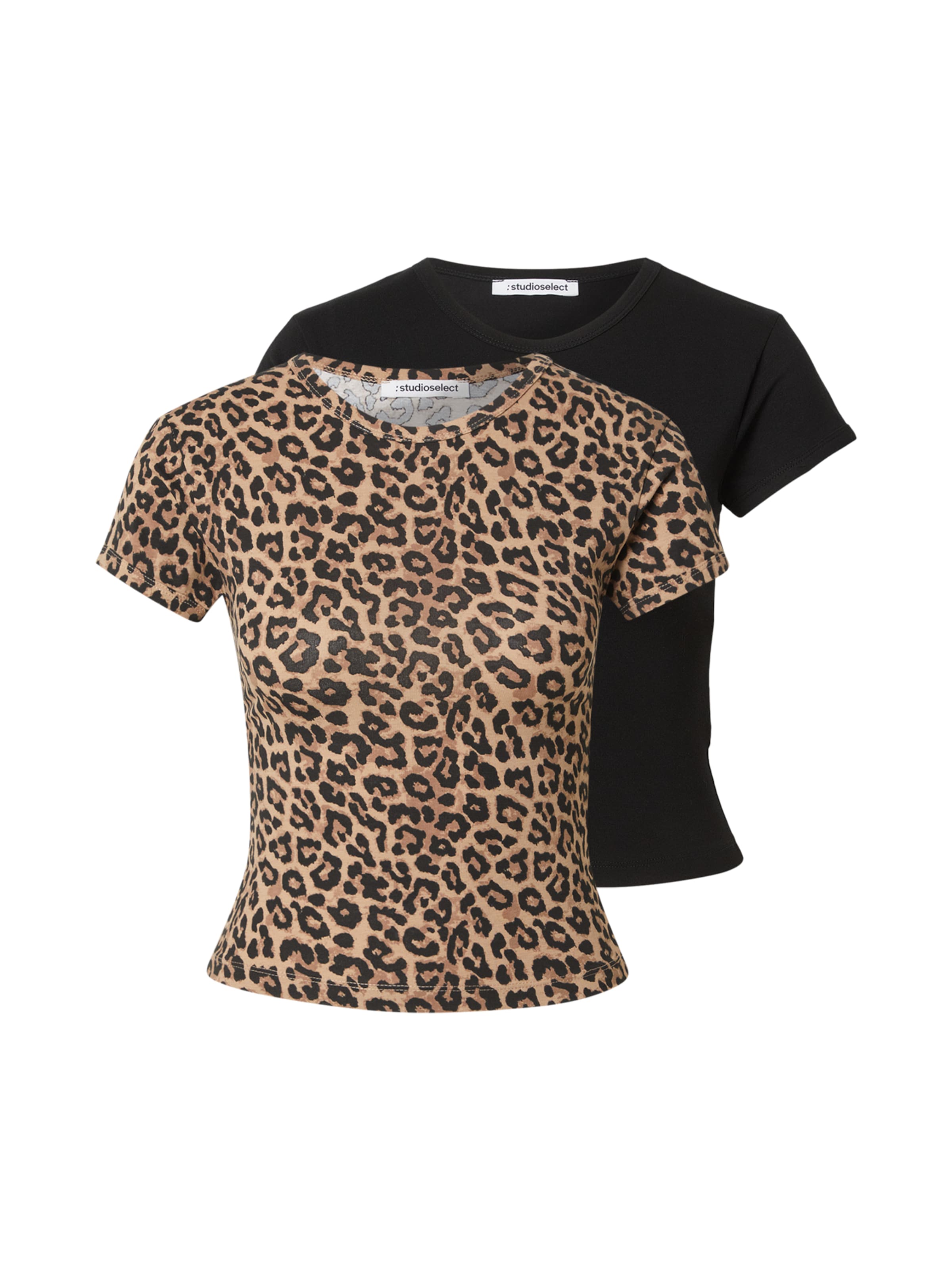 studioselect T-Shirt 'Inga' in Braun: Vorderseite