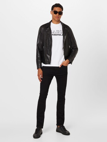 Karl Lagerfeld Regular Jeans i svart