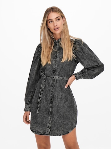 ONLY Shirt Dress in Grey: front