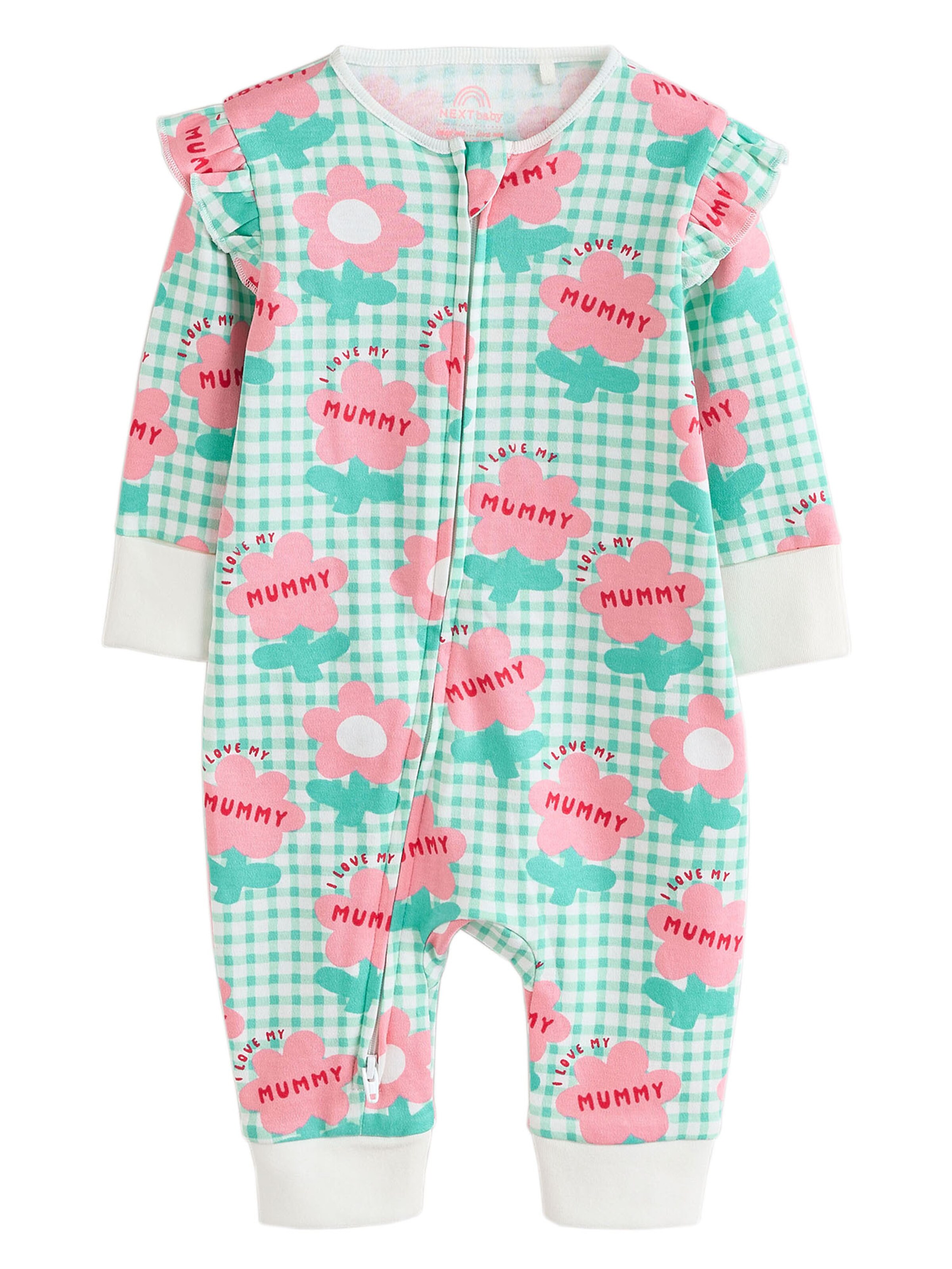 zaļš Next Pidžama: no priekšpuses