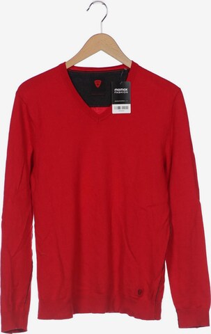 STRELLSON Pullover M in Rot: predná strana