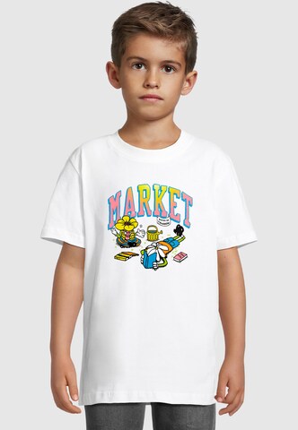MARKET Shirt 'Mini Market Seeds Of Tomorrow' in White: front