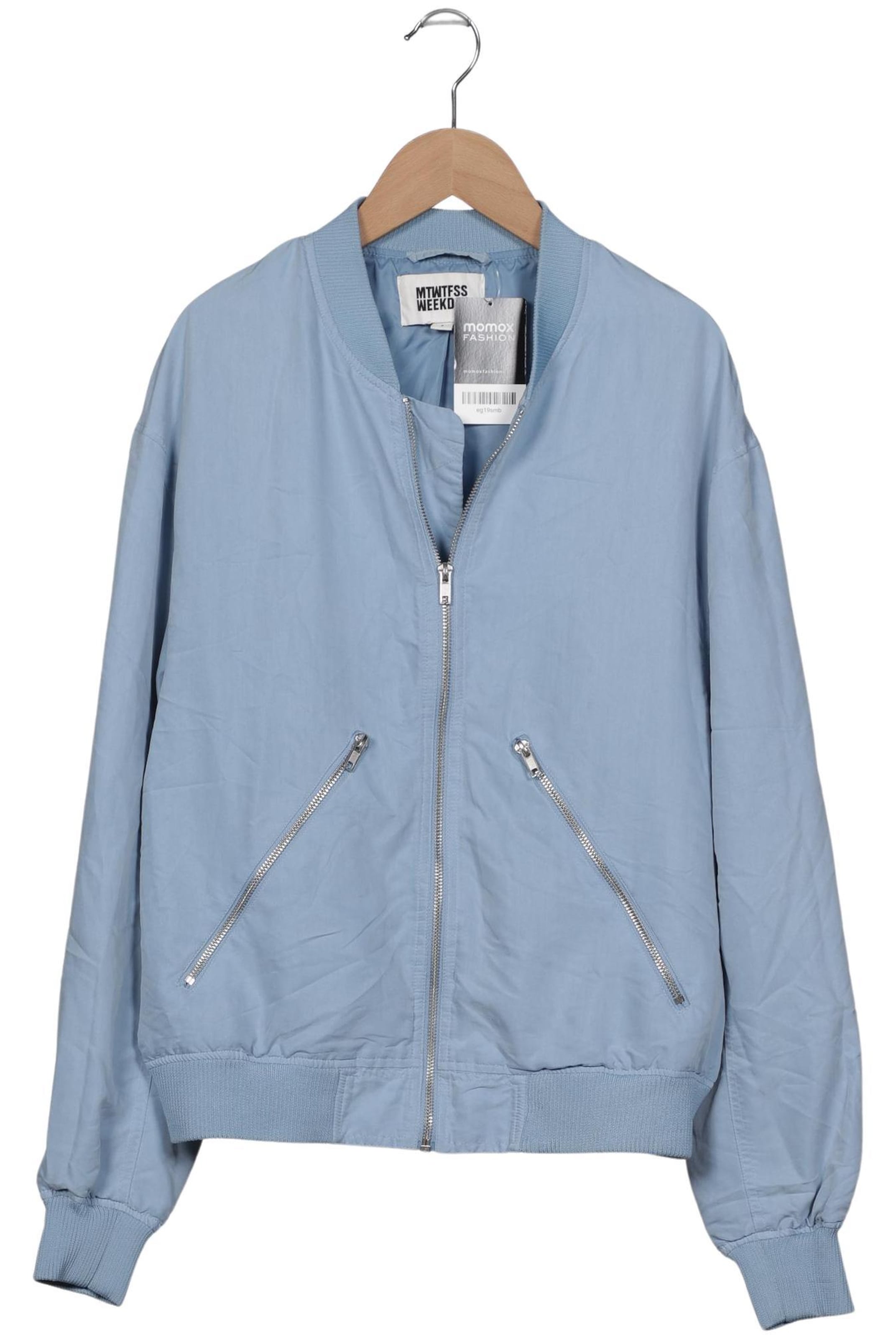 WEEKDAY Jacket & Coat in S in Blue: front