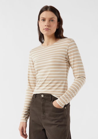 T-shirt COMMA en beige : devant