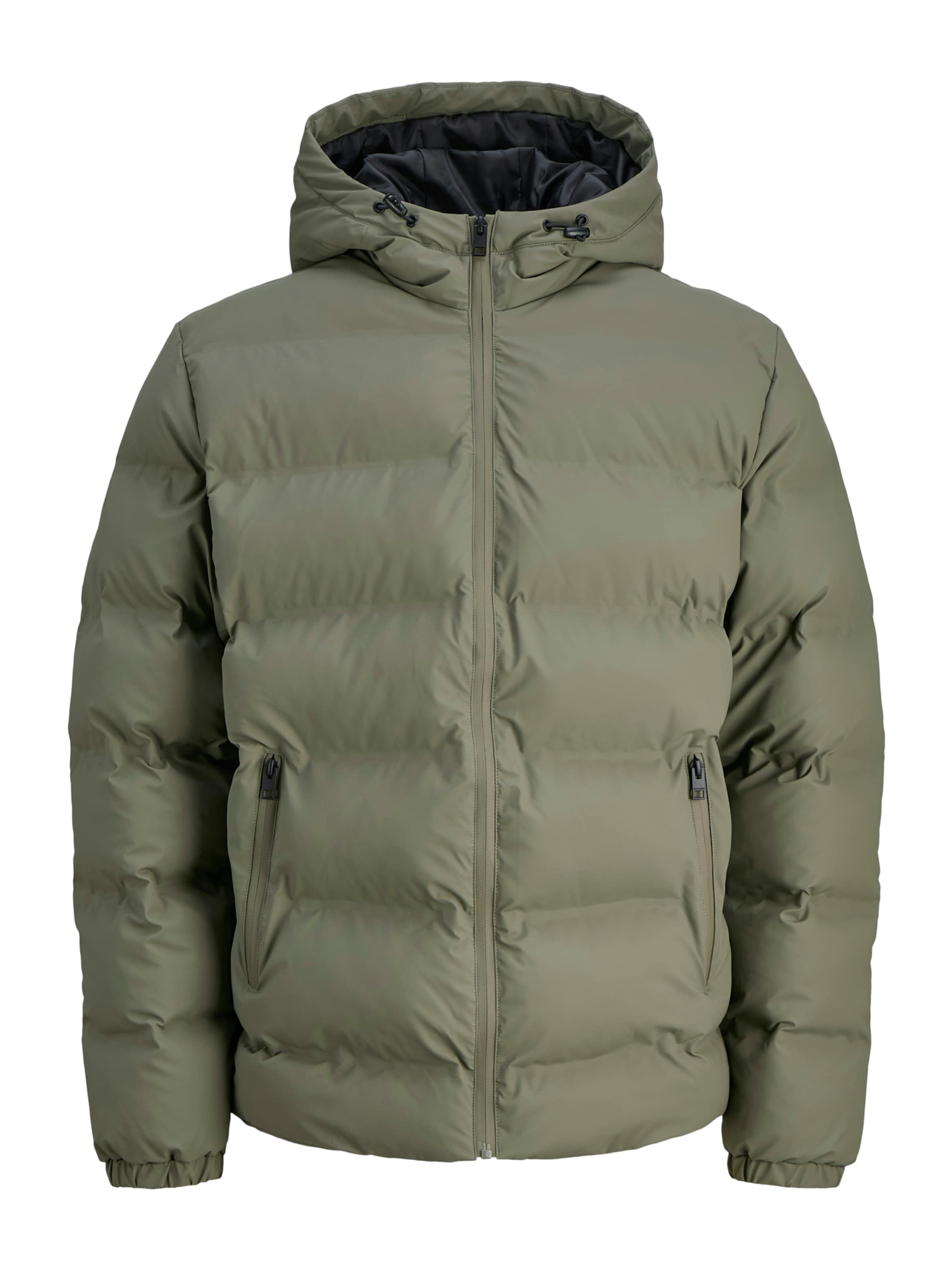 Giacca invernale di JACK & JONES in verde: frontale