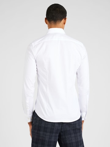 JOOP! Slim fit Button Up Shirt 'Pai' in White