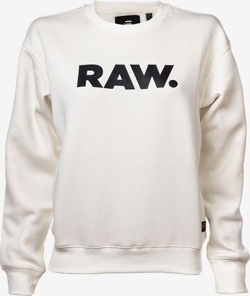 G-Star RAW Sweatshirt in Weiß