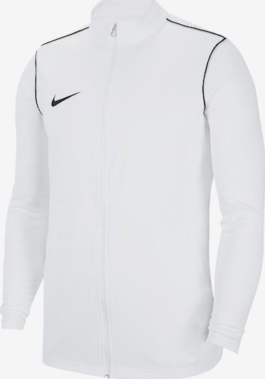 NIKE Trainingsjacke 'Park20' in schwarz / weiß, Produktansicht
