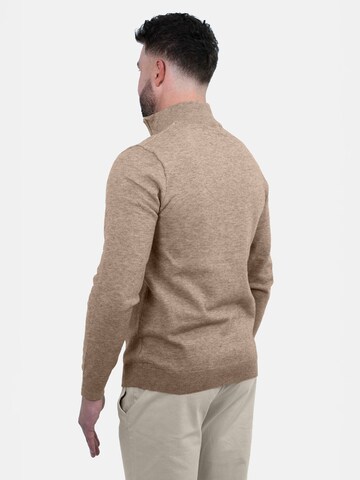 Vercate Pullover 'No. 15' in Braun
