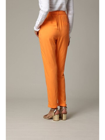 Effilé Pantalon 'Elida' Deeluxe en orange