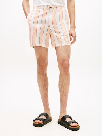 TOMMY HILFIGER Swimming shorts in White: front