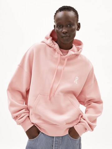ARMEDANGELS Sweatshirt 'Francisaraa' in Roze: voorkant