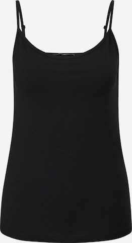 COMMA Top in Black: front