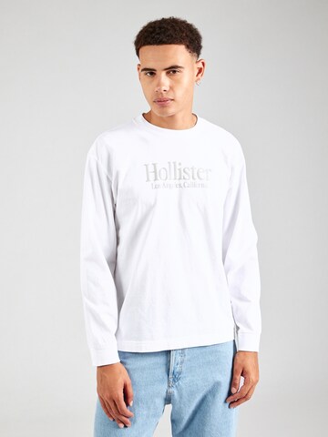 HOLLISTER Póló - fehér: elől