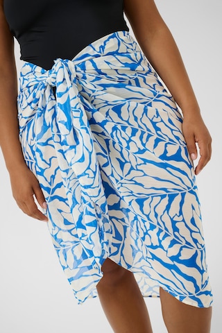 KAFFE CURVE - Toalla de playa 'Lea' en azul