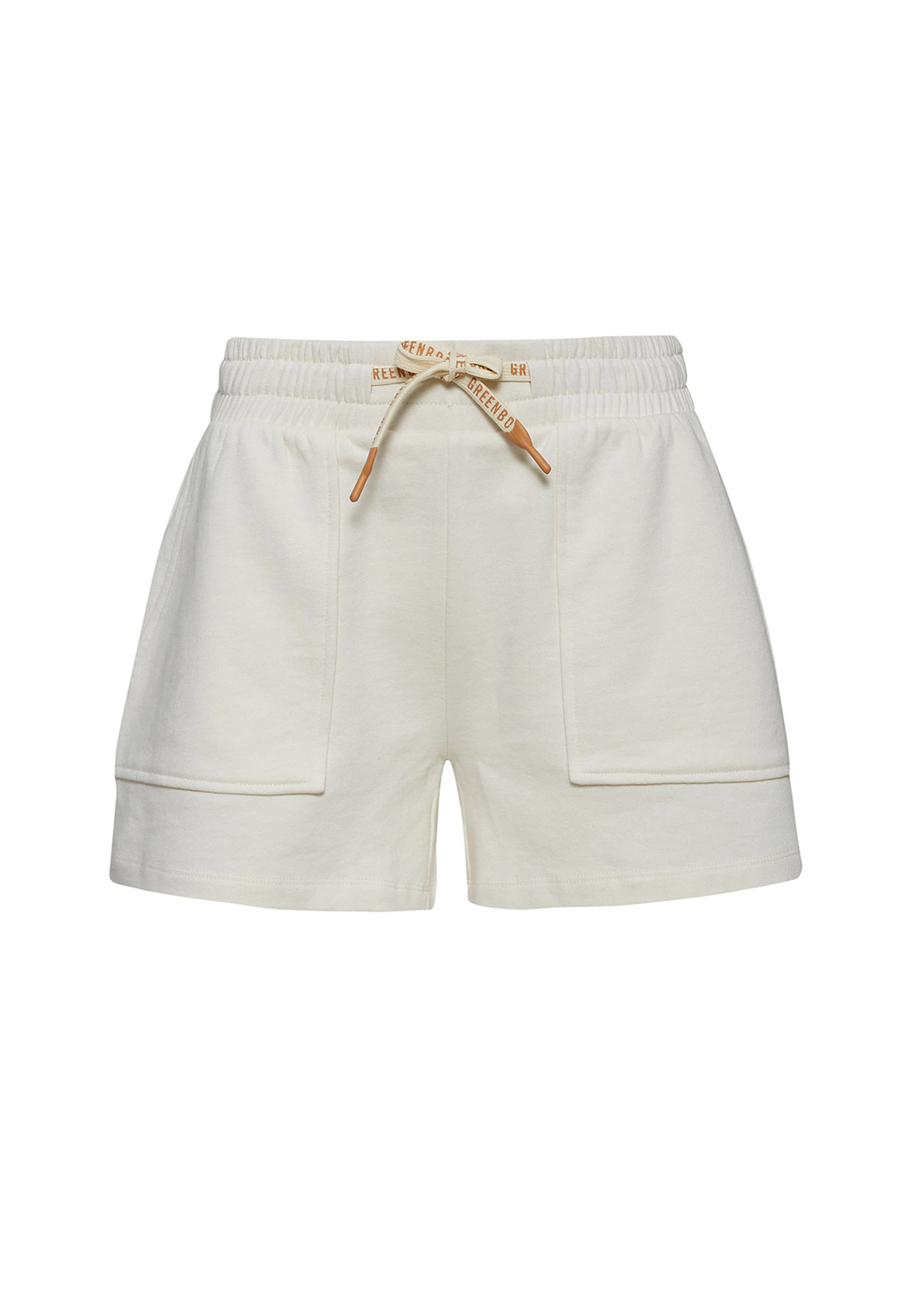 GREENBOMB Broek in Wit: voorkant