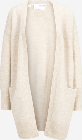 SELECTED FEMME Neuletakki 'Lulu' värissä beige: edessä