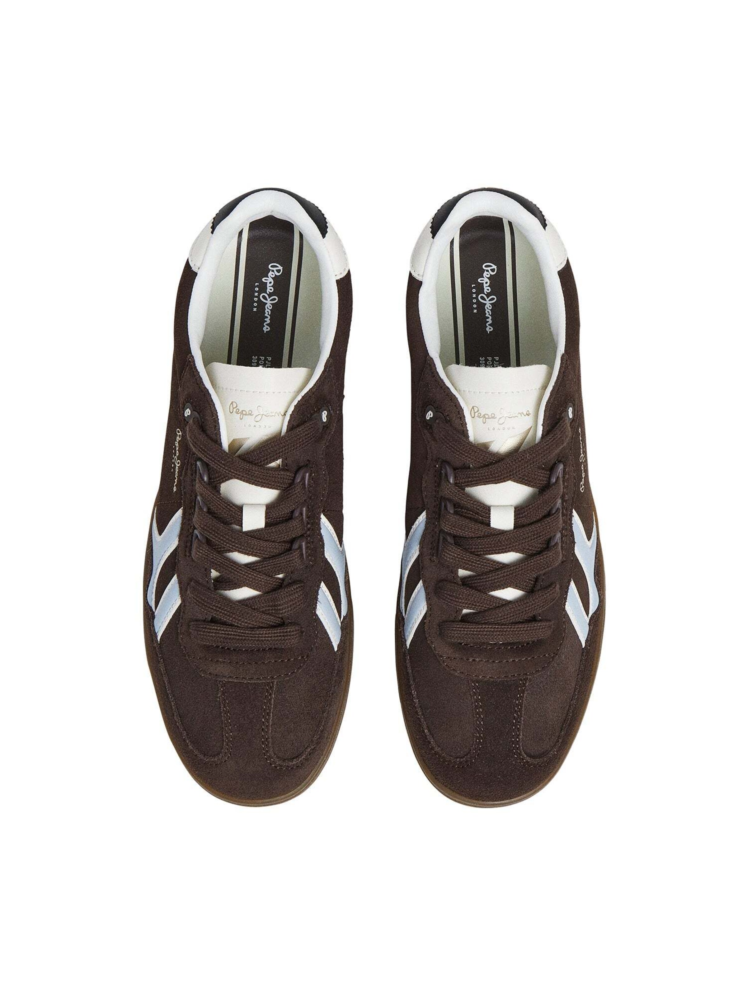 Pepe Jeans Platform trainers 'Ball Mix M' in Brown