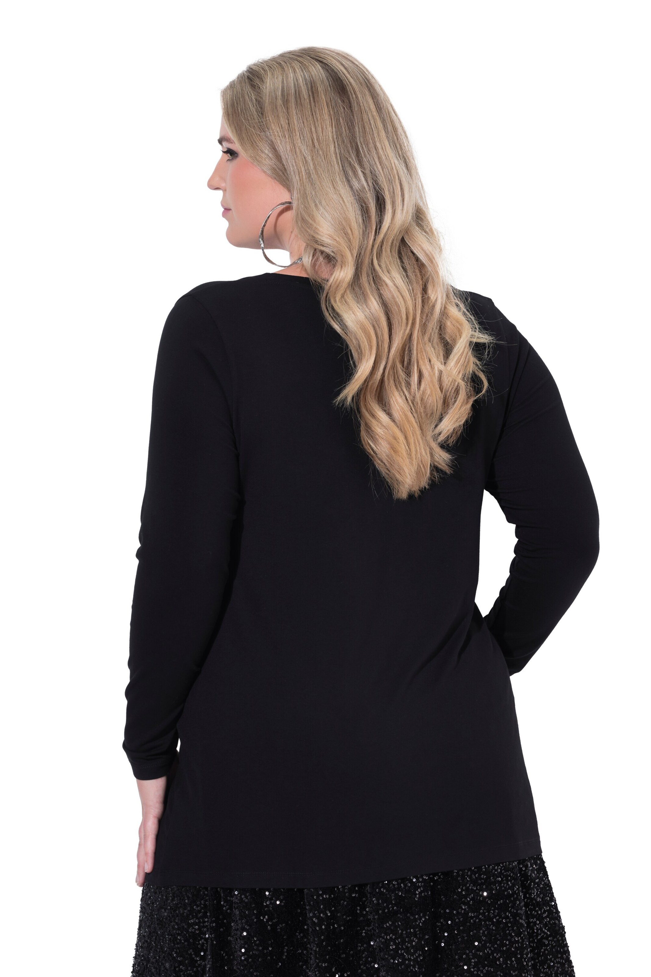 MIAMODA Shirt in Black