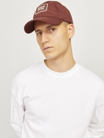 JACK & JONES Hætte i brun