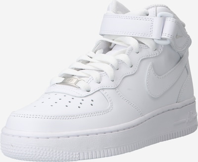 Nike Sportswear Augstie brīvā laika apavi 'AIR FORCE 1 07 MID', krāsa - balts, Preces skats