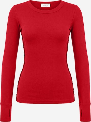 T-shirt Kamila Šikl en rouge : devant