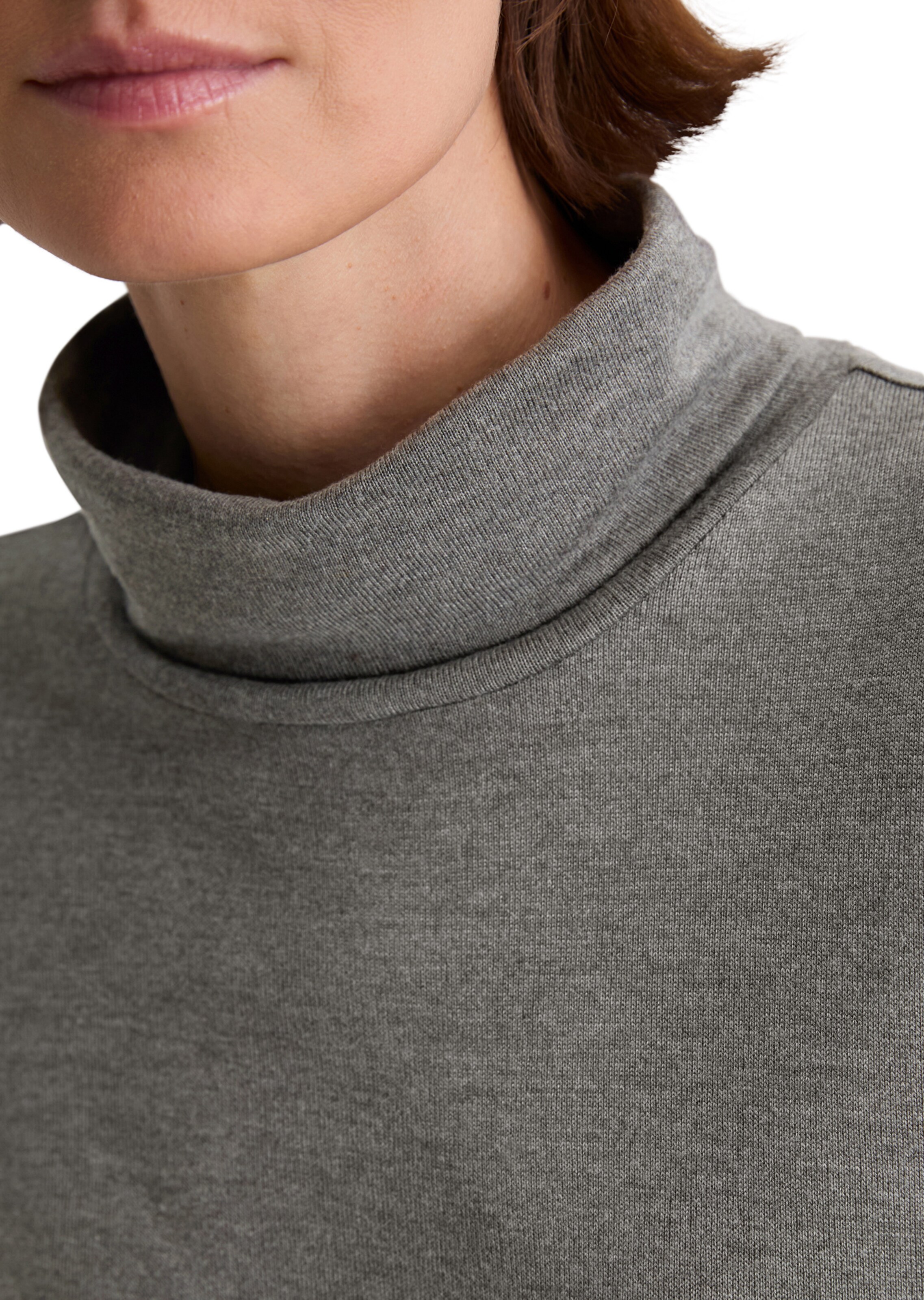 Marc O'Polo Shirt ' aus TENCEL™ Lyocell ' in Grey