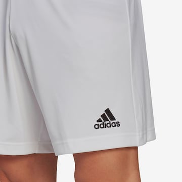 ADIDAS SPORTSWEARregular Sportske hlače 'Entrada 22' - bijela boja