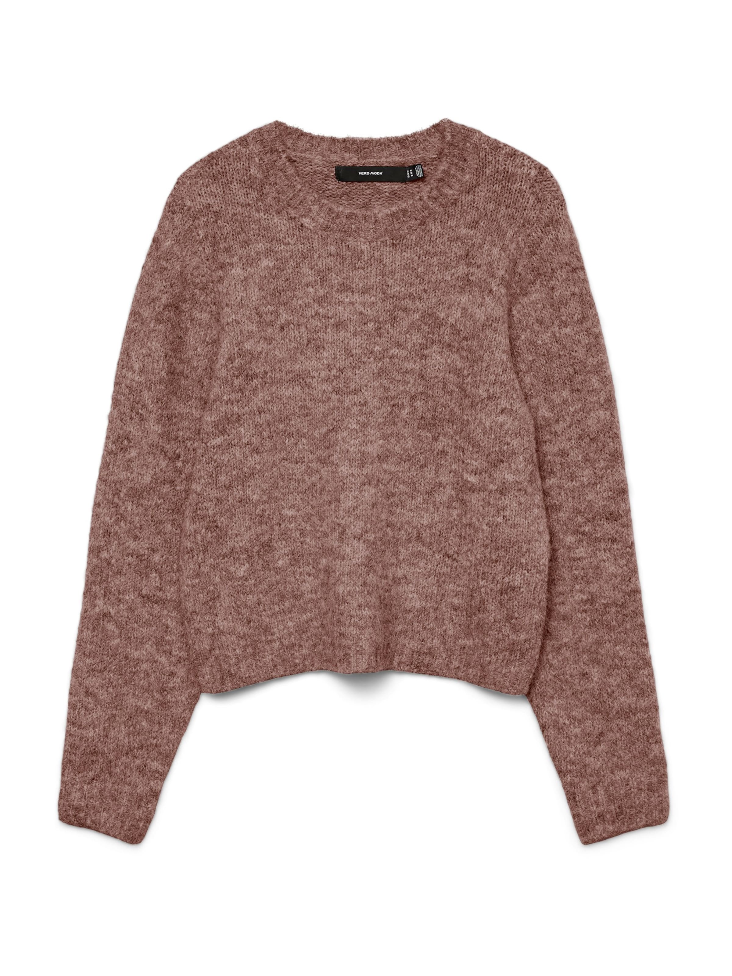 Vero Moda Curve Pulover 'VMCNOVAH' v velikosti XL-XXL  | pikčasto rjava barva, Prikaz izdelka