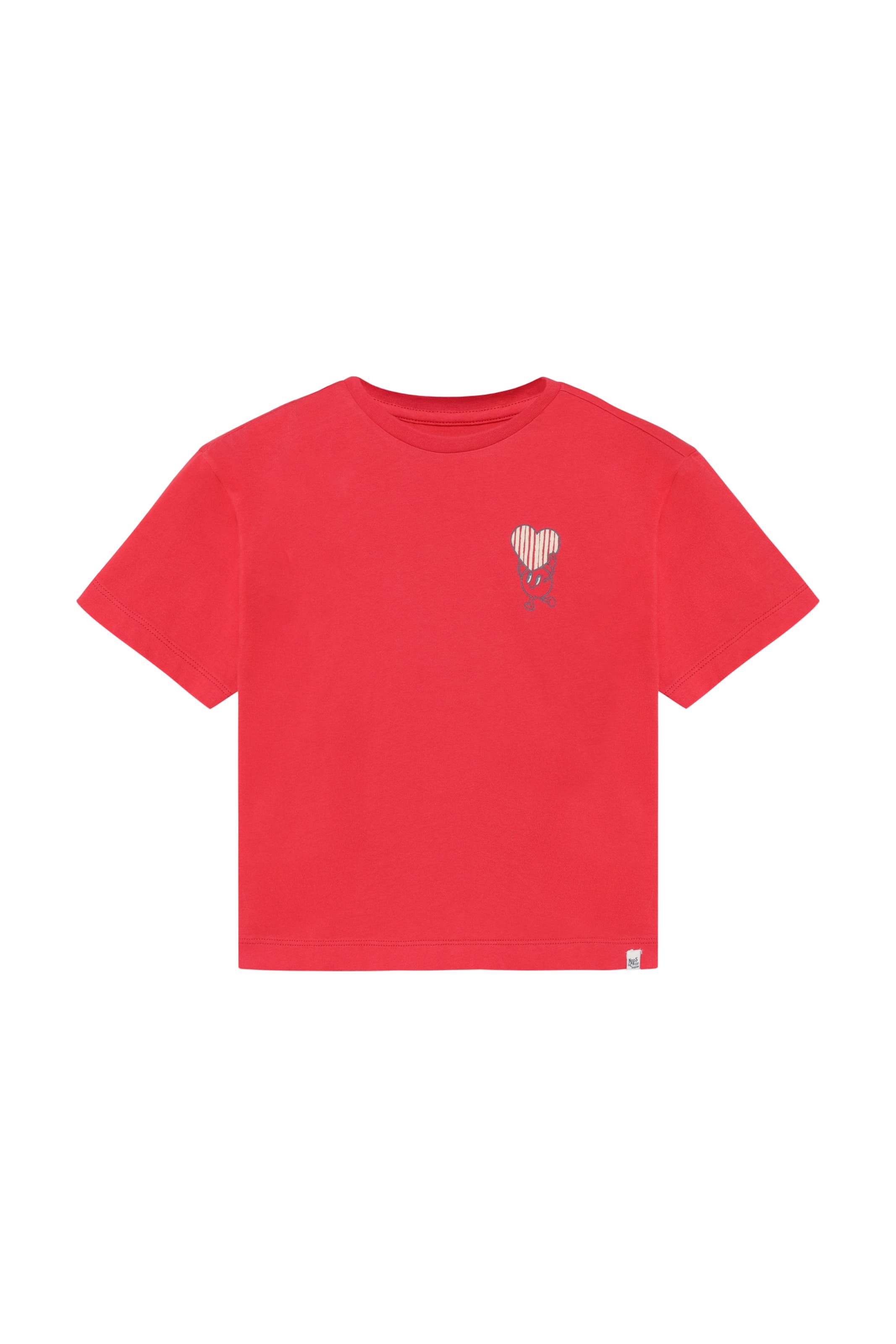 Noppies Shirt in Rood: voorkant