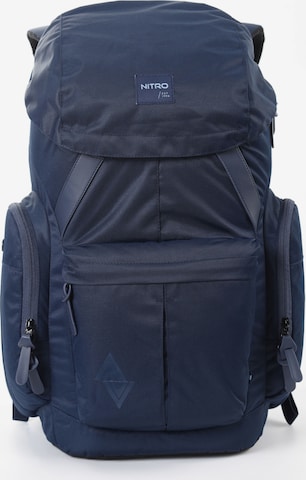 NITRO Backpack 'Daypacker two' in Blue: front