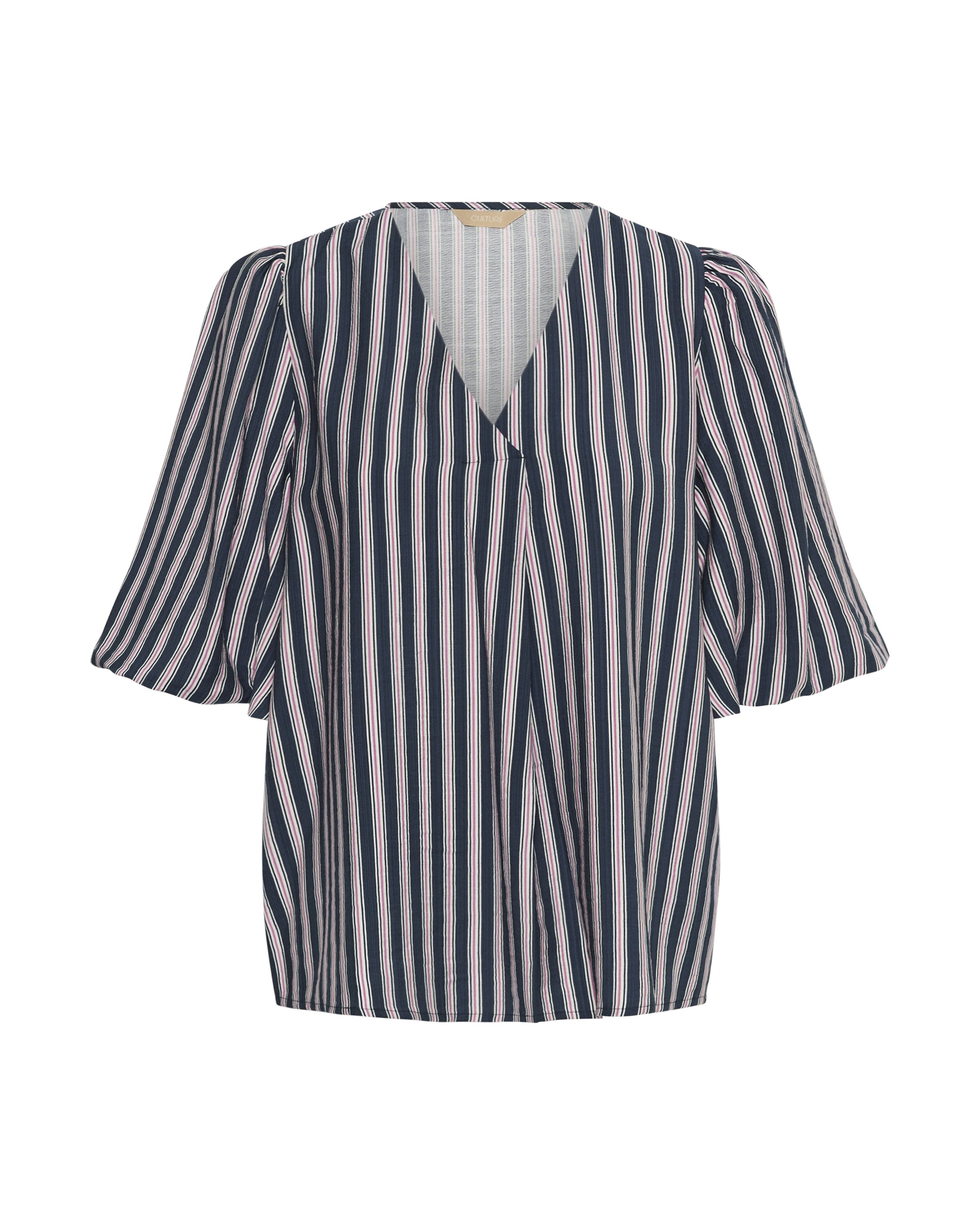 CULTURE Blouse 'CUantomine' in Blauw: voorkant