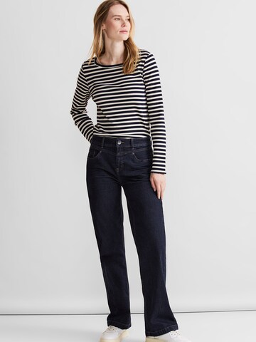 STREET ONE Wide Leg Jeans in Blau