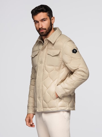 Veste mi-saison Ombre en beige